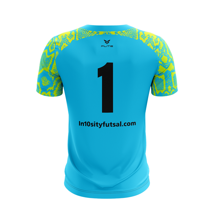 IN10SITY KEEPER JERSEY SS (NEON BLUE)