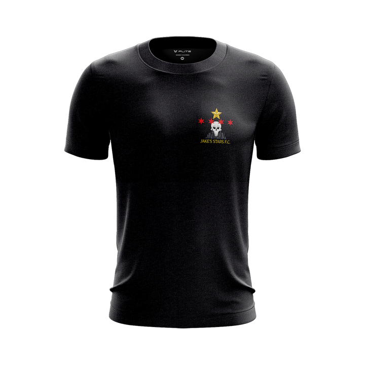 JAKES STARS COTTON-BLEND T-SHIRT (BLACK)