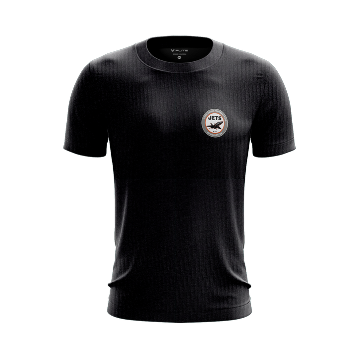 AFCR JETS COTTON-BLEND T-SHIRT (BLACK)