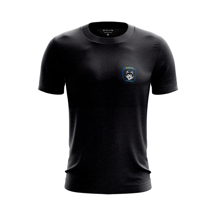 JW NORTH COTTON TSHIRT (BLACK)