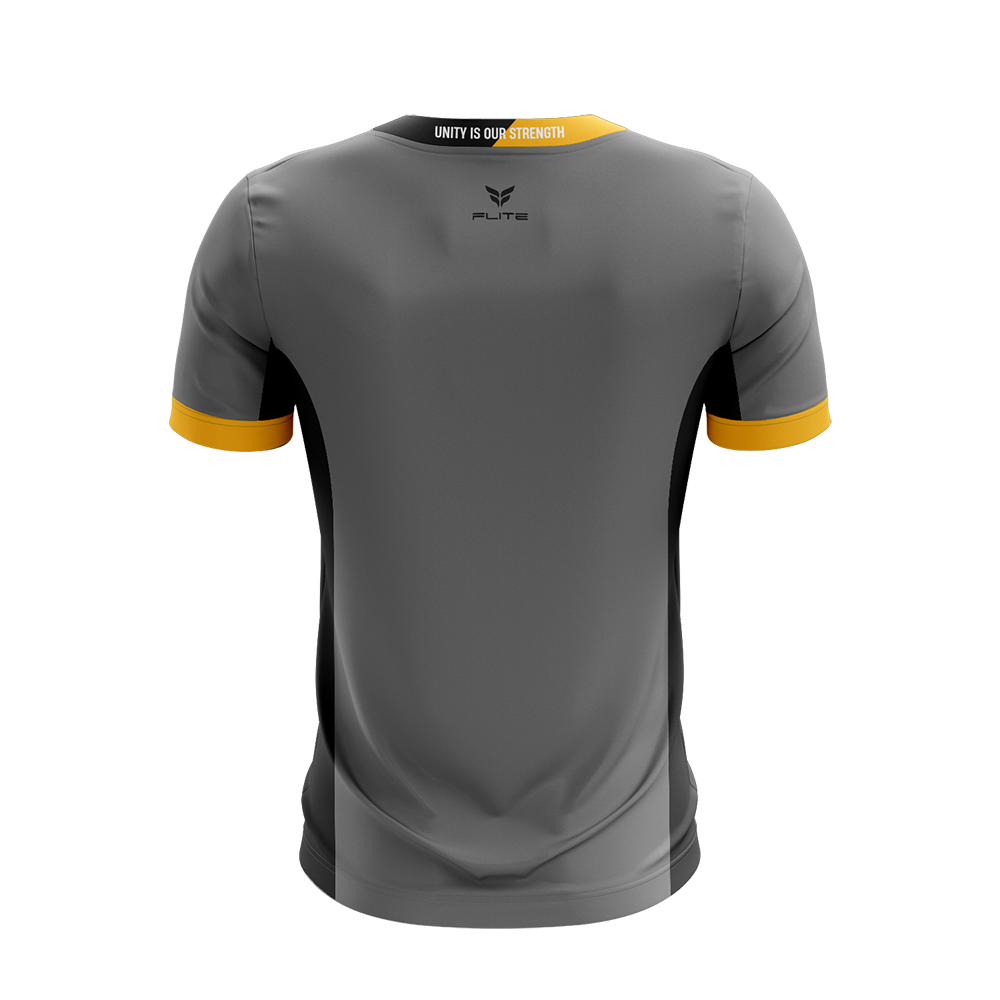 K THUNDER FC COACHES JERSEY SS (GREY)