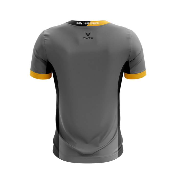 K THUNDER FC COACHES JERSEY SS (GREY)