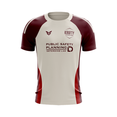 KRAFTY ELITE TRAINING TOP SS (MAROON)