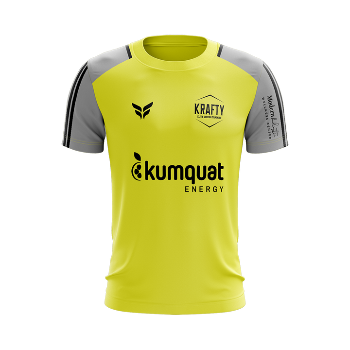 KRAFTY ELITE TRAINING TOP SS (YELLOW)