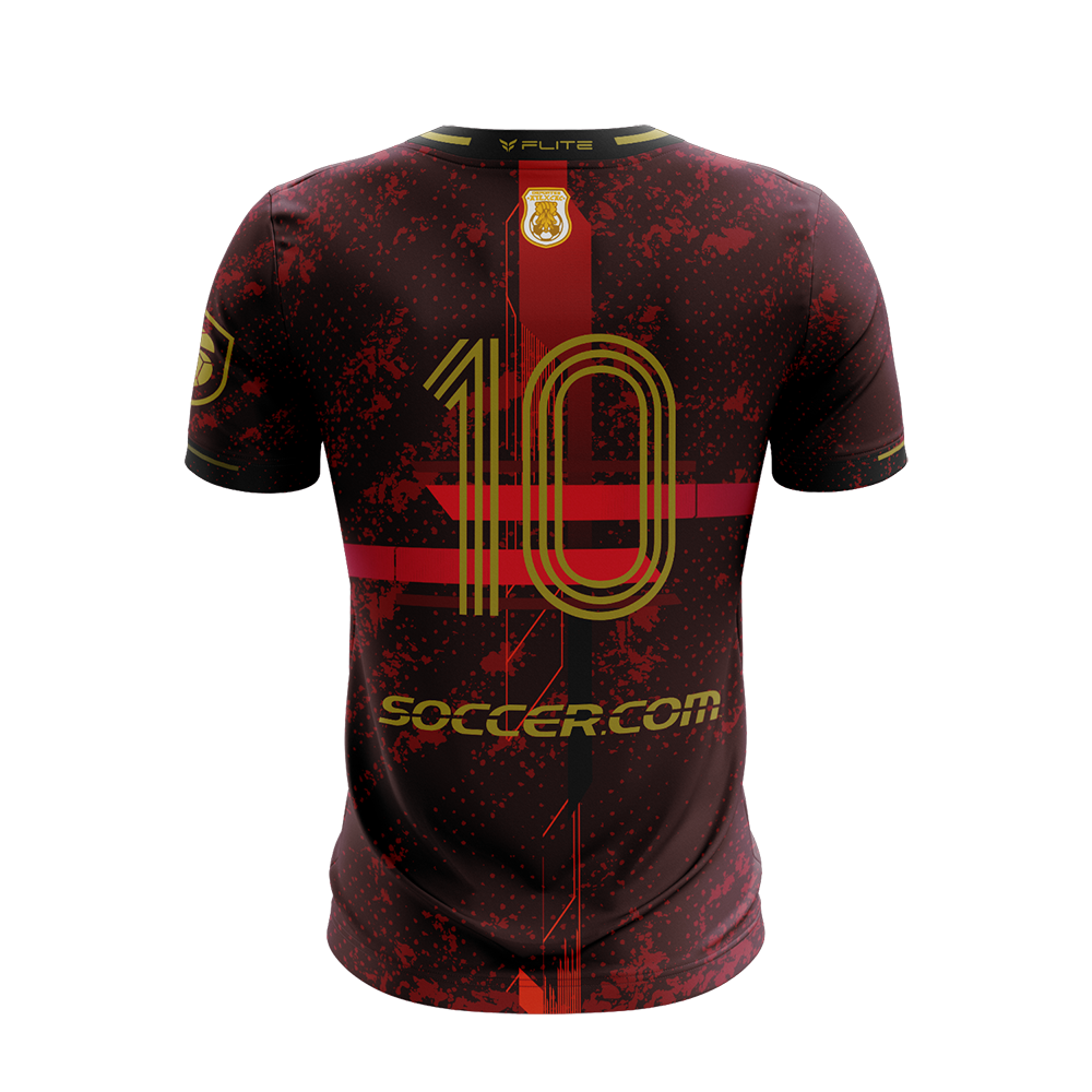 LA BOMBONERA OFFICIAL 2025 TST GAME JERSEY SS (BURGUNDY)