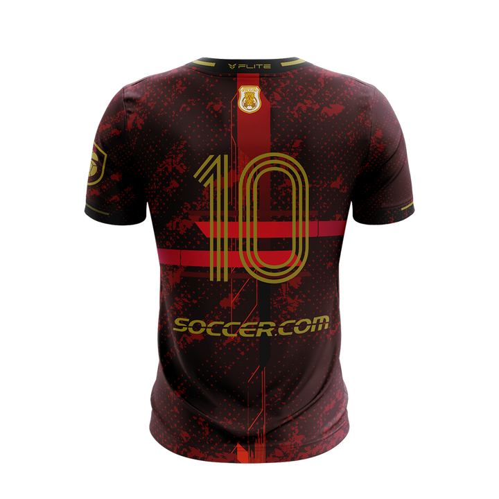 LA BOMBONERA OFFICIAL 2025 TST GAME JERSEY SS (BURGUNDY)