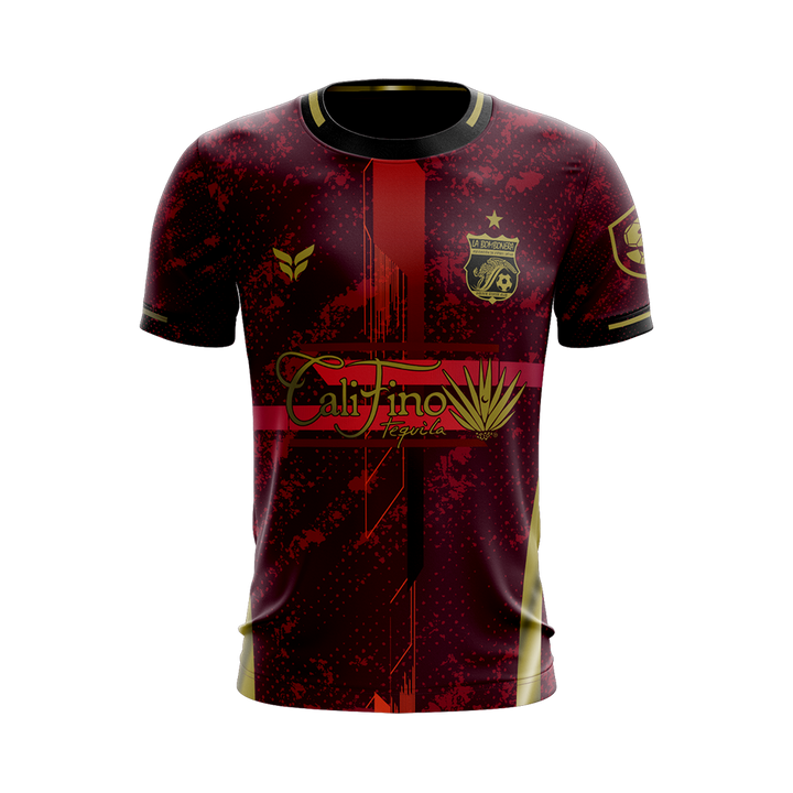 LA BOMBONERA OFFICIAL 2025 TST GAME JERSEY SS (BURGUNDY)