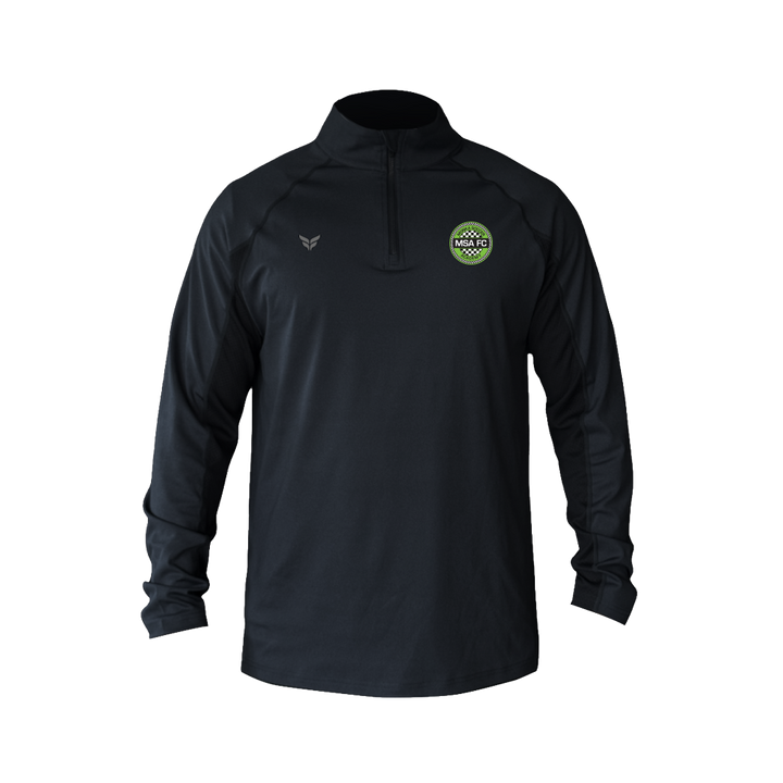 MSA FC STEALTH QUARTER-ZIP (BLACK)