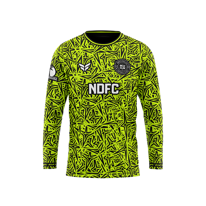NORTH DALLAS FC GOALKEEPER JERSEY LS (NEON)
