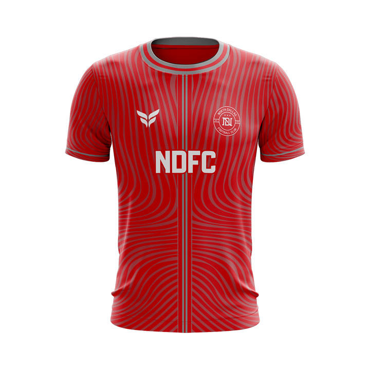 NORTH DALLAS FC AWAY JERSEY SS (RED)