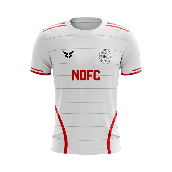 NORTH DALLAS FC HOME JERSEY SS (WHITE)
