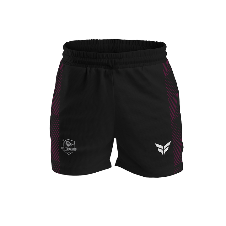 NLT SHORTS W/ZIPPERED POCKETS (BLACK)