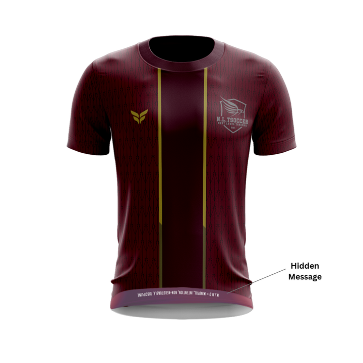 NLT GAME JERSEY SS (WINE)