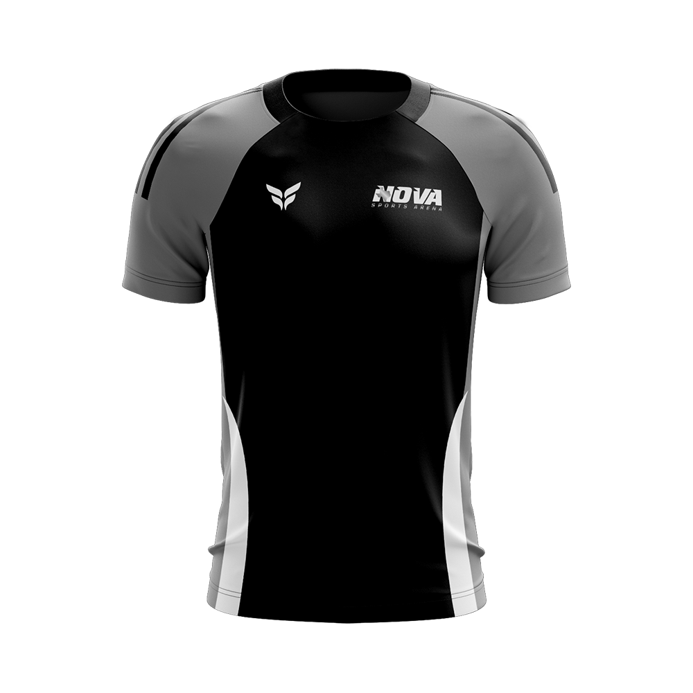 NOVA SPORTS ARENA RELENTLESS JERSEY SS (BLACK)