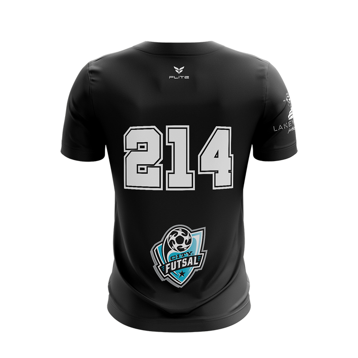PROJECT 214 SANTOS TRAINING JERSEY SS (BLACK)
