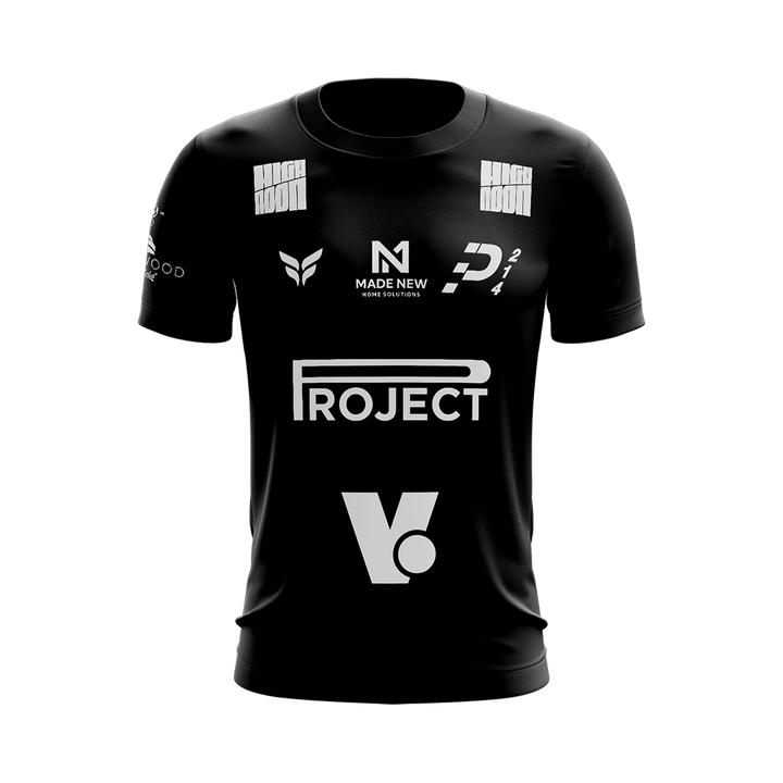 PROJECT 214 SANTOS TRAINING JERSEY SS (BLACK)