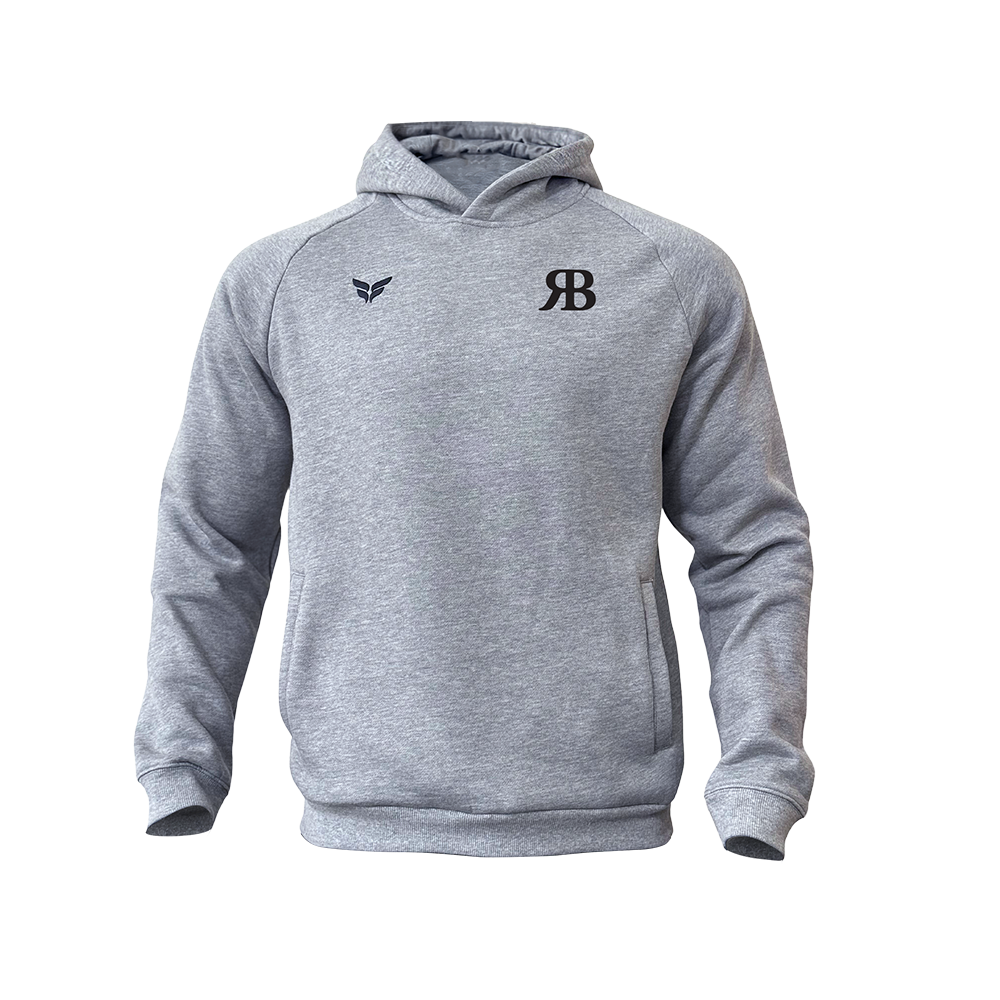 RB COTTON-BLEND HOODIE (GREY)