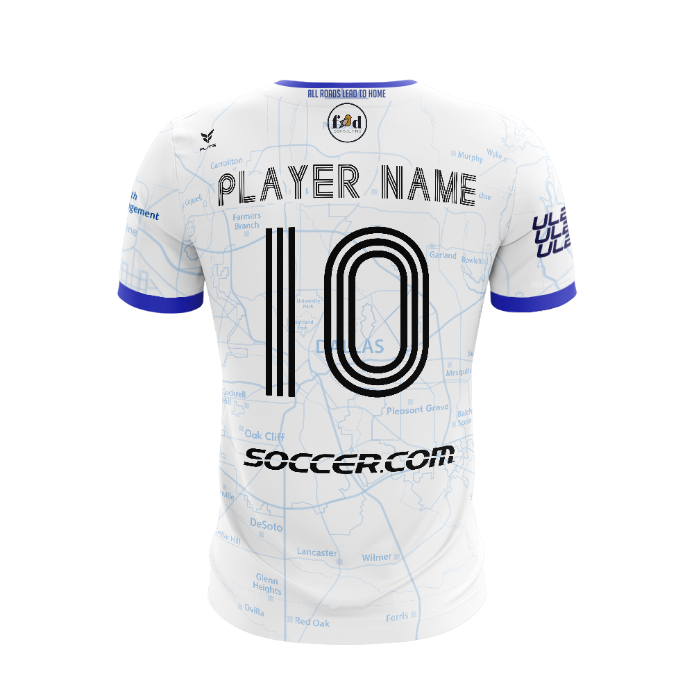 2025 REUNION CITY AWAY JERSEY SS (WHITE)