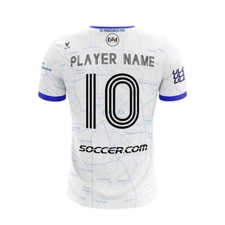 2025 REUNION CITY AWAY JERSEY SS (WHITE)