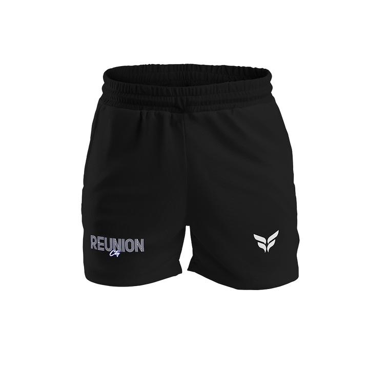 REUNION CITY SHORTS W/ZIPPERED POCKETS (BLACK)