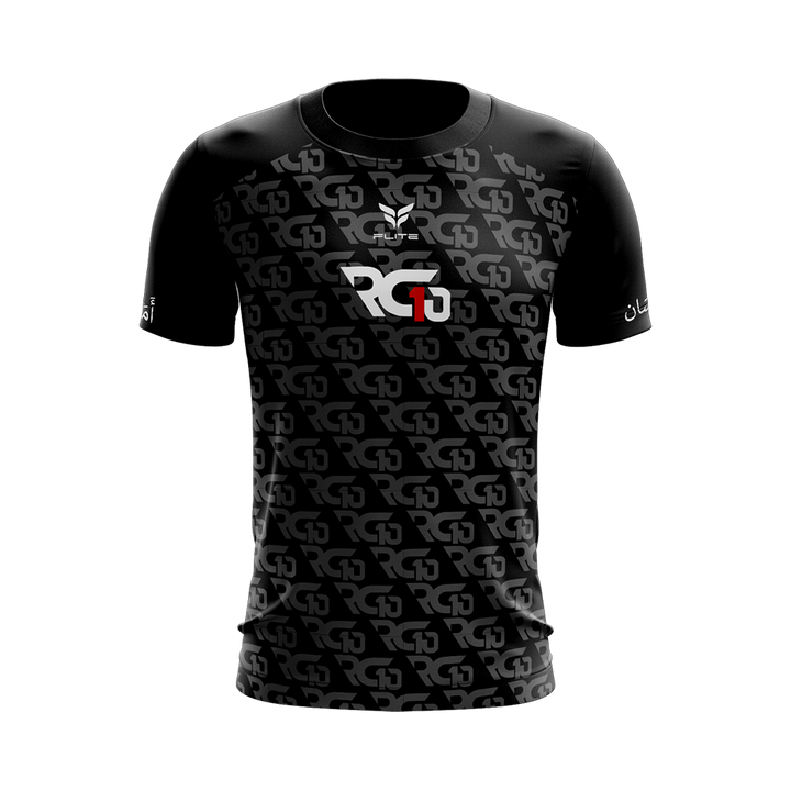 RG10 YOUTH AWAY JERSEY SS (BLACK)