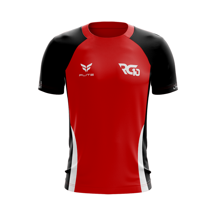RG10 YOUTH TRAINING JERSEY SS (RED)