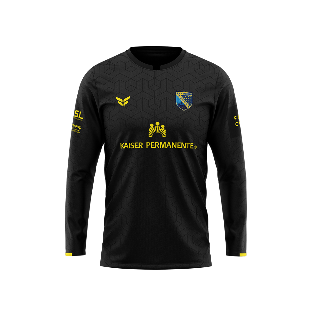 SD SOCKERS PRO 24-25 ALTERNATE "CHILES" JERSEY LS (BLACK)