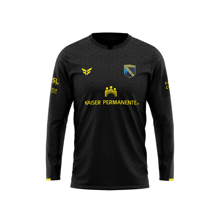 SD SOCKERS PRO 24-25 ALTERNATE "CHILES" JERSEY LS (BLACK)