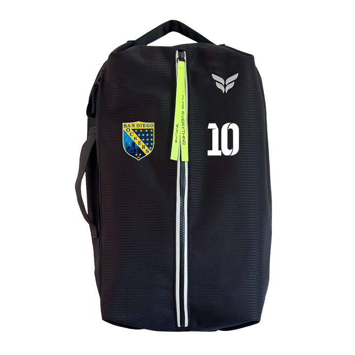 SD SOCKERS GAME DAY BAG WITH PLAYER NUMBER (BLACK)