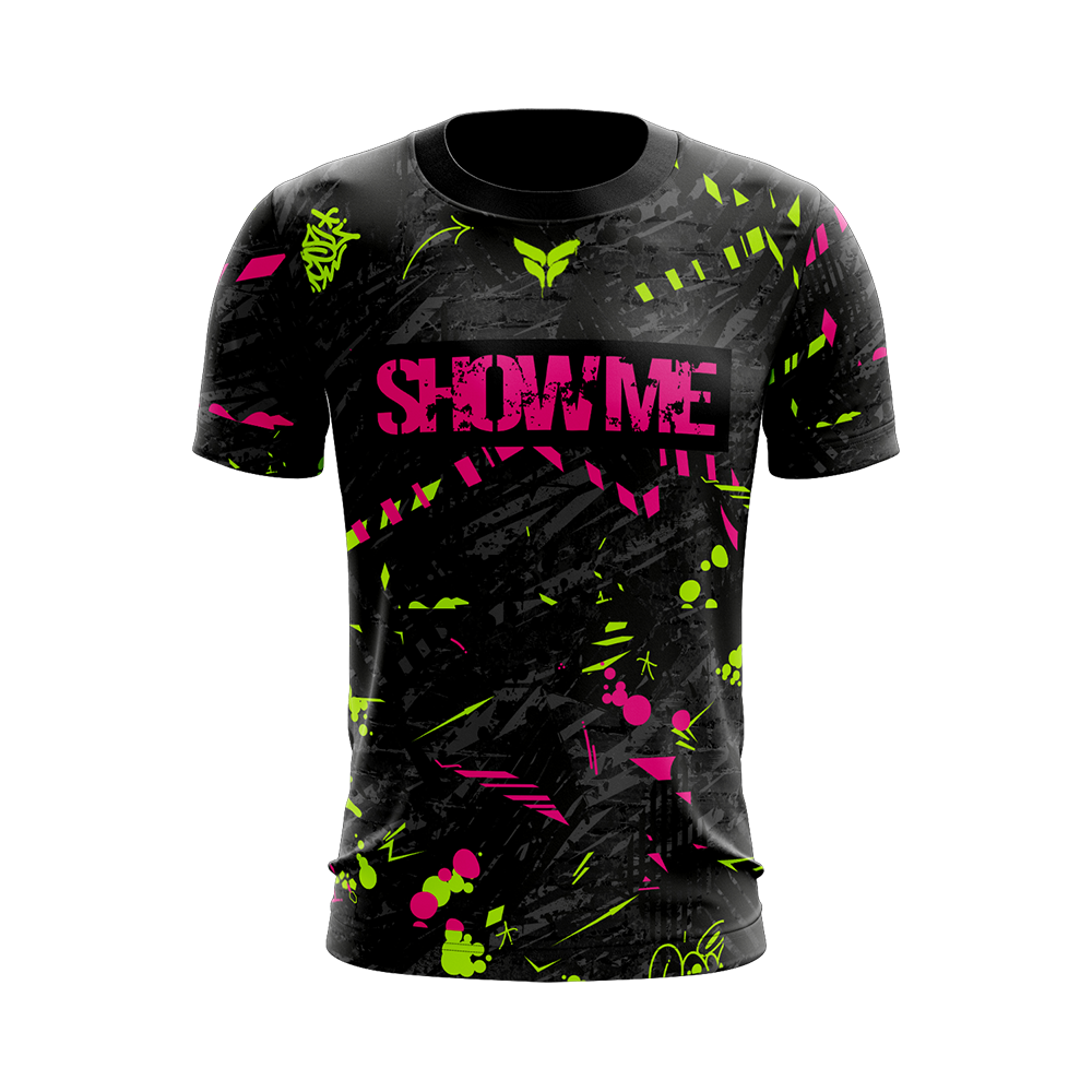 SHOWME FUTSAL TRAINING TOP SS (BLACK)