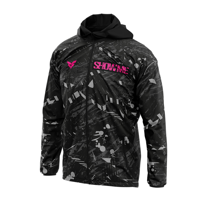 SHOWME FUTSAL WINDBREAKER JACKET (BLACK)
