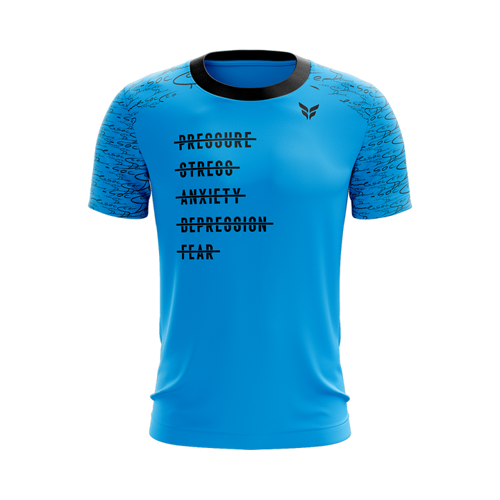 SOCCCER DAVE "SIGNATURE" TRAINING TOP SS (BLUE)
