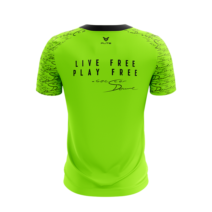 SOCCCER DAVE "SIGNATURE" TRAINING TOP SS (GREEN)