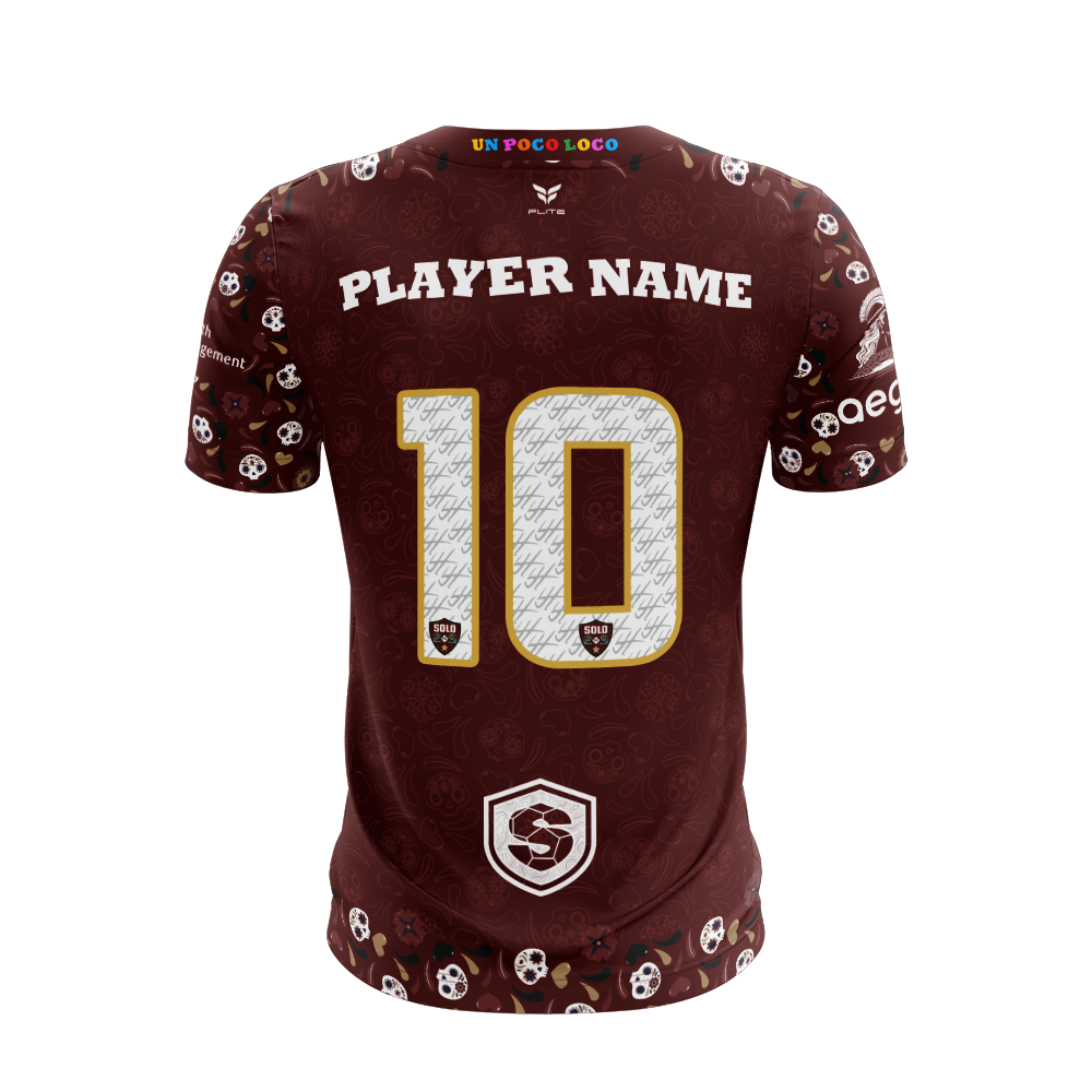 SOLO FC HOME JERSEY SS (OX BLOOD)