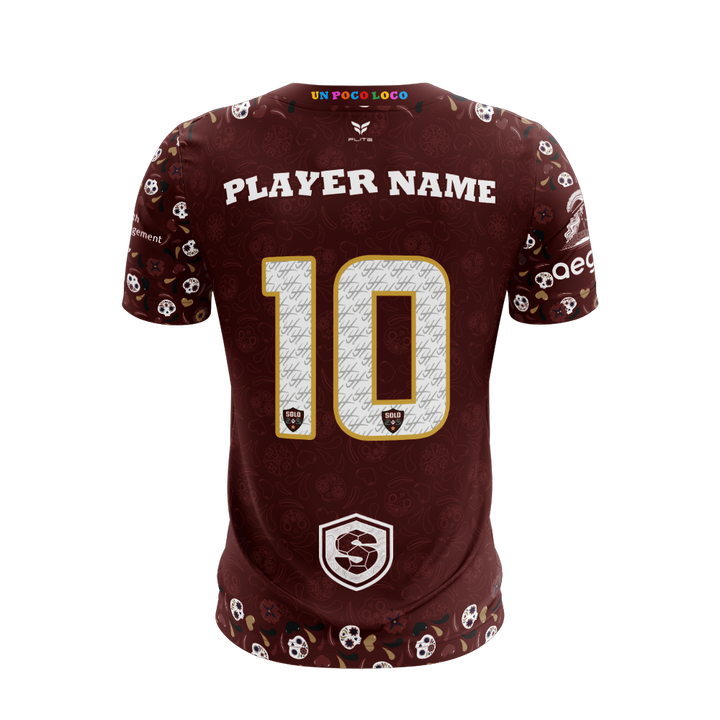 SOLO FC HOME JERSEY SS (OX BLOOD)