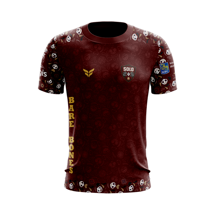 SOLO FC HOME JERSEY SS (OX BLOOD)