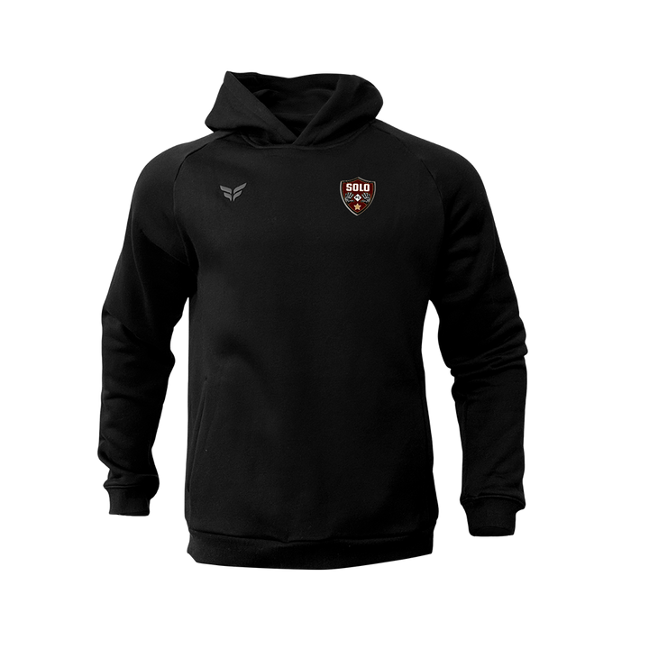 SOLO FC COTTON-BLEND HOODIE (BLACK)