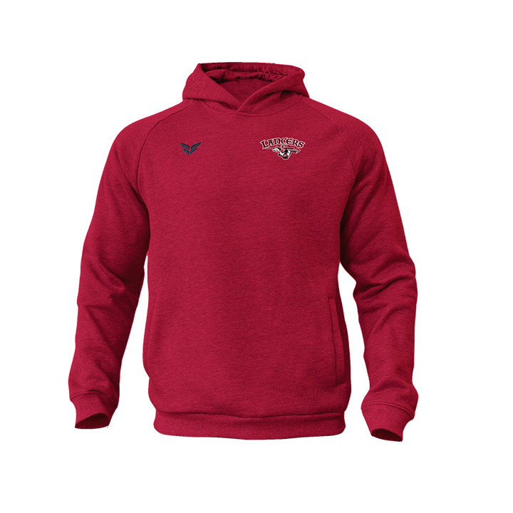 ST JOHNS HS COTTON-BLEND HOODIE (RED)