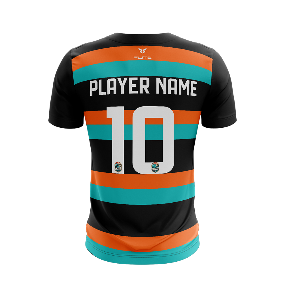ST JOHNS FC GAME JERSEY SS (BLACK)