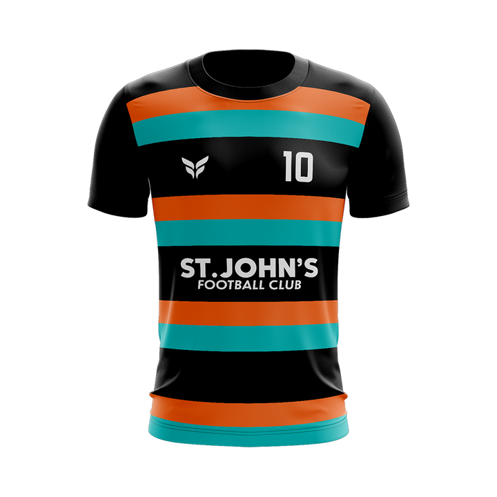 ST JOHNS FC GAME JERSEY SS (BLACK)