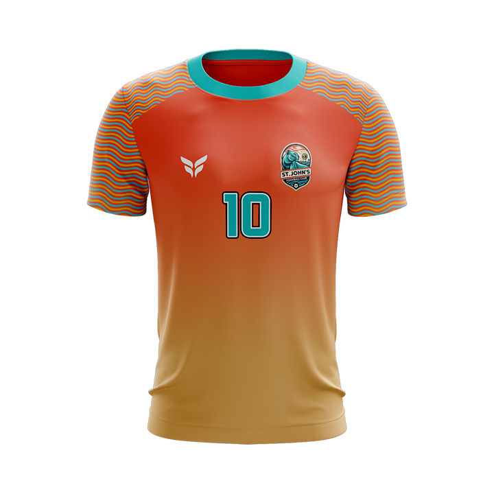 ST JOHNS FC GAME JERSEY SS (ORANGE)
