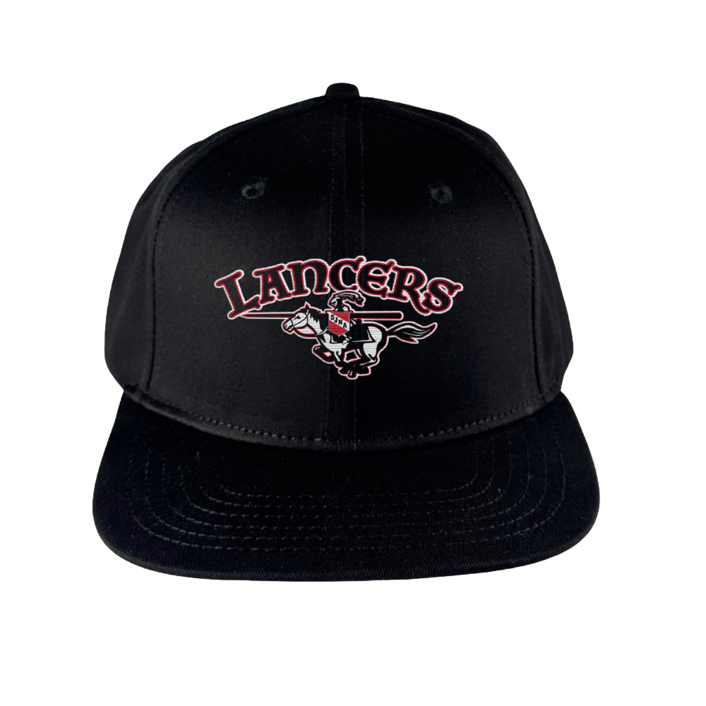 ST JOHNS HS CURVE BRIM SNAPBACK HAT (BLACK)