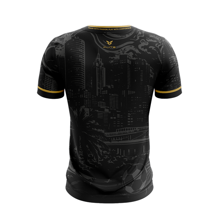 TEKFLOW FUTSAL ELITE TRAINING JERSEY SS (BLACK)