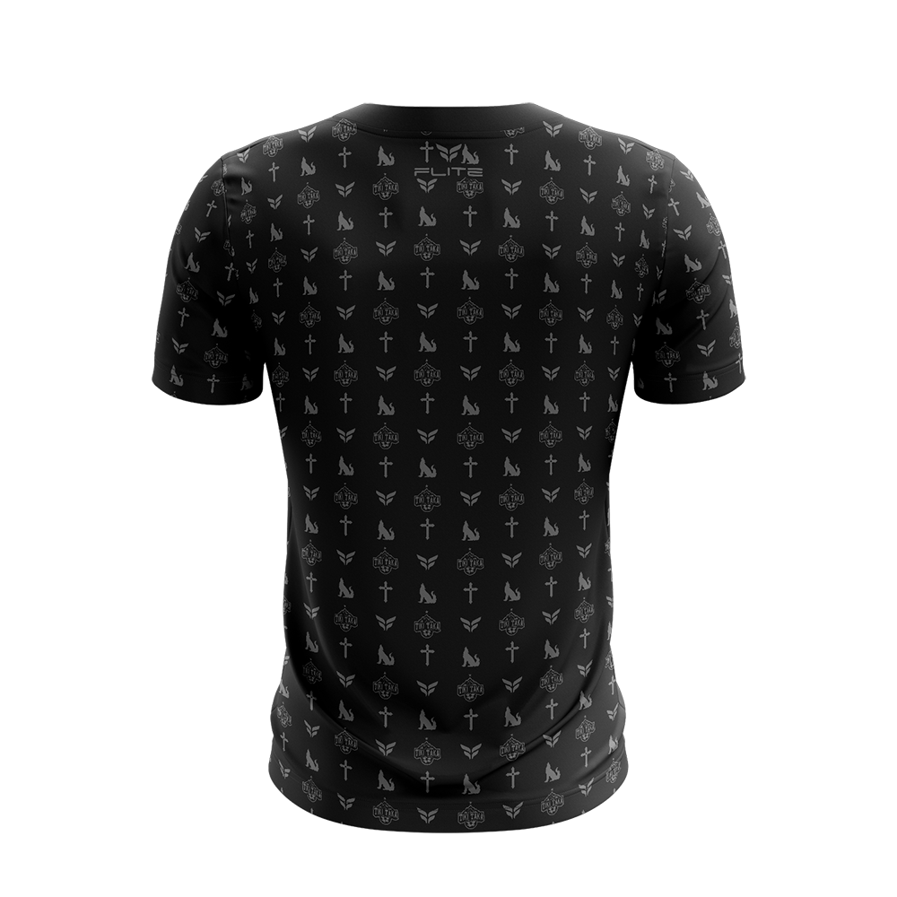 TIKI TAKA TRAINING JERSEY SS (BLACK GREY)