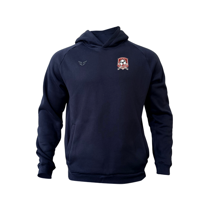 TOP NOTCH COTTON-BLEND HOODIE (NAVY)