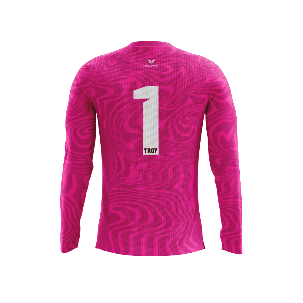 TROY GK JERSEY LS (NEON PINK)