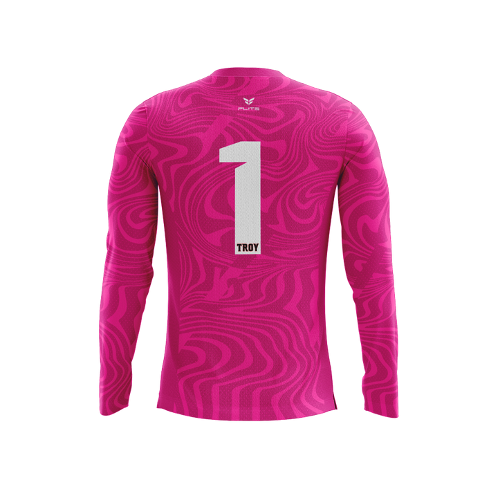 TROY GK JERSEY LS (NEON PINK)