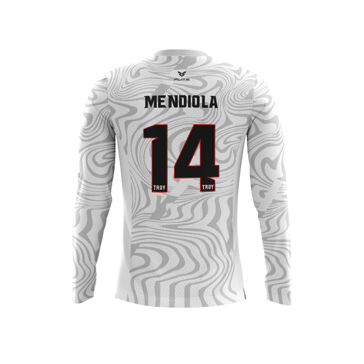 TROY AWAY JERSEY LS (WHITE)
