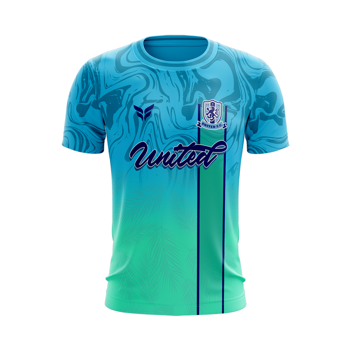 UNITED FC GAME JERSEY SS (BLUE/GREEN)