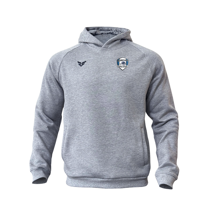 VALLEY CENTER CREST HOODIE (GREY)